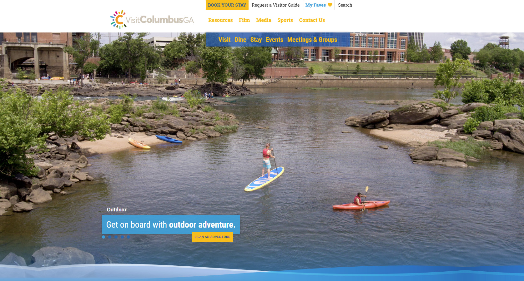 Columbus CVB Website